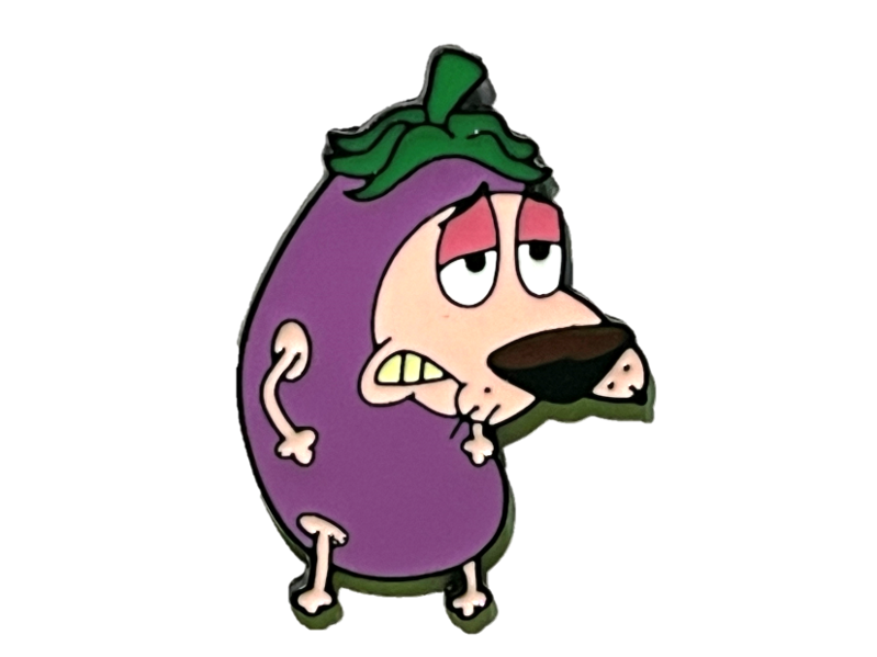 Coraje vestido de Berenjena