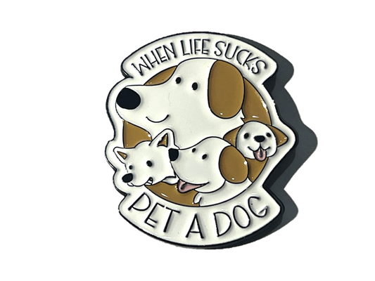 When life sucks, pet a dog