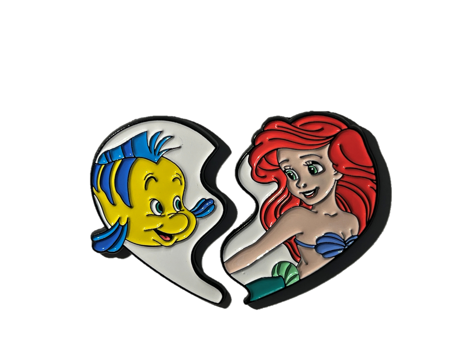 La Sirenita y Flounder