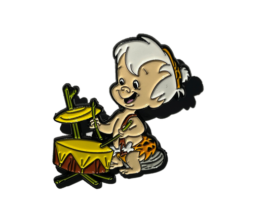 Bam Bam con un instrumento - La Banda de los Picapiedra