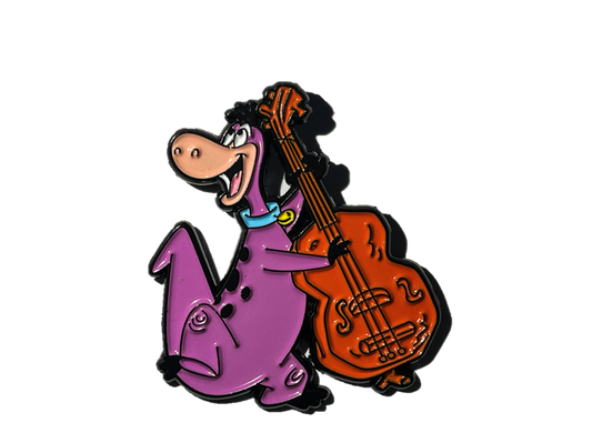 Dino con un instrumento - La Banda de los Picapiedra