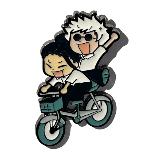 Satoru & Maki en Bicicleta - Jujutsu Kaisen