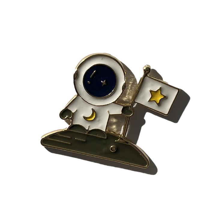 Astronauta conquistando un planeta