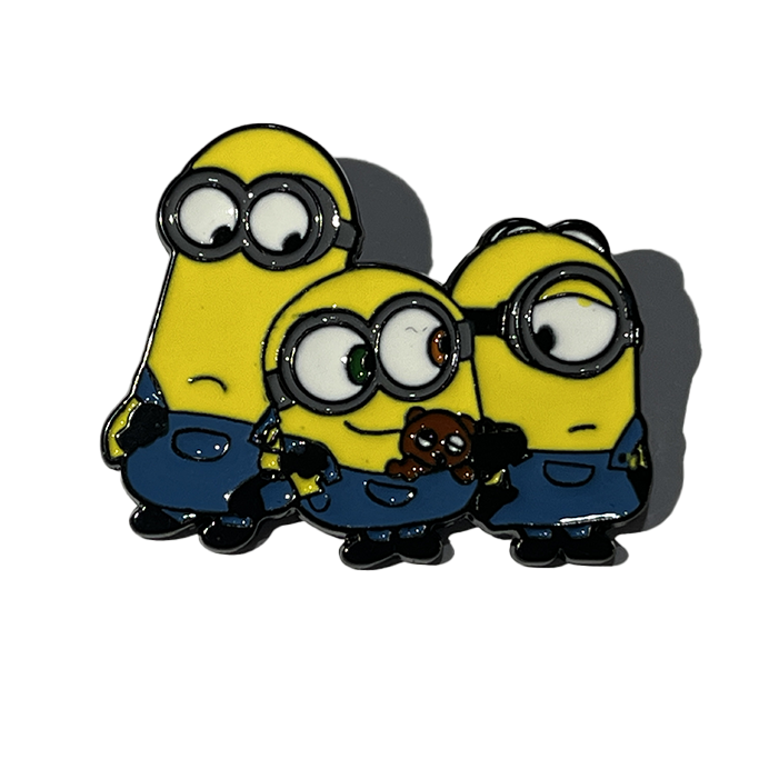 Los Minions con el osito de peluche