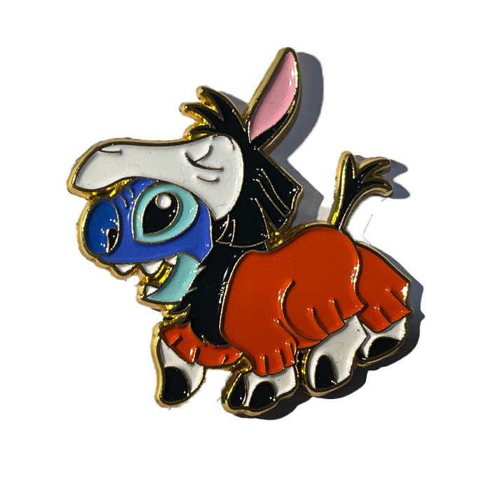 Stitch disfrazado de Kuzco