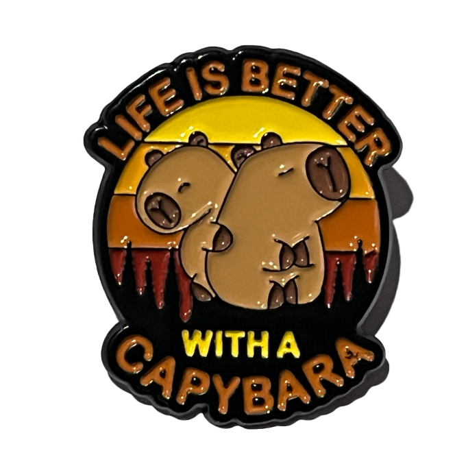 Life is better with a capybara