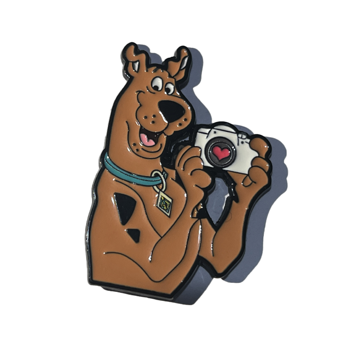 Scooby Doo con una cámara