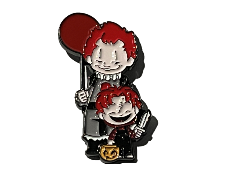 Pennywise & Chucky como caricatura