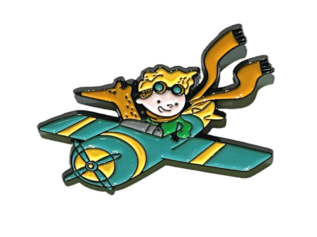 El Principito en un avión