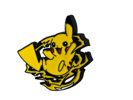 Pikachu con estela eléctrica