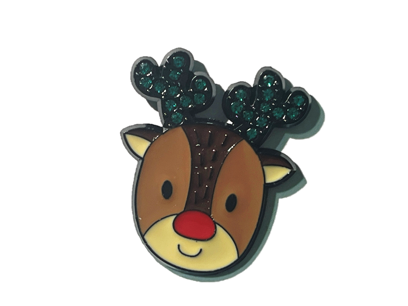 Reno con cuernos brillantes