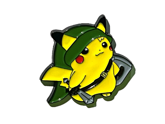 Pikachu vestido de Link
