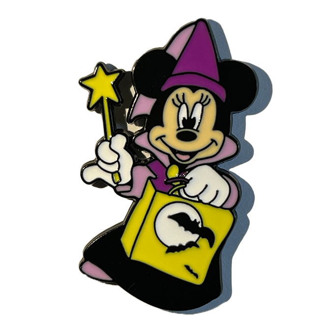 Minnie Mouse disfrazada de bruja