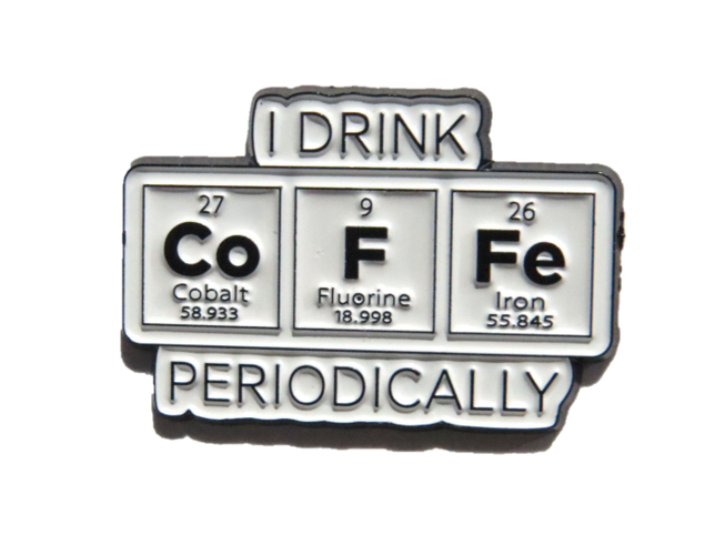 I drink coffee periodically