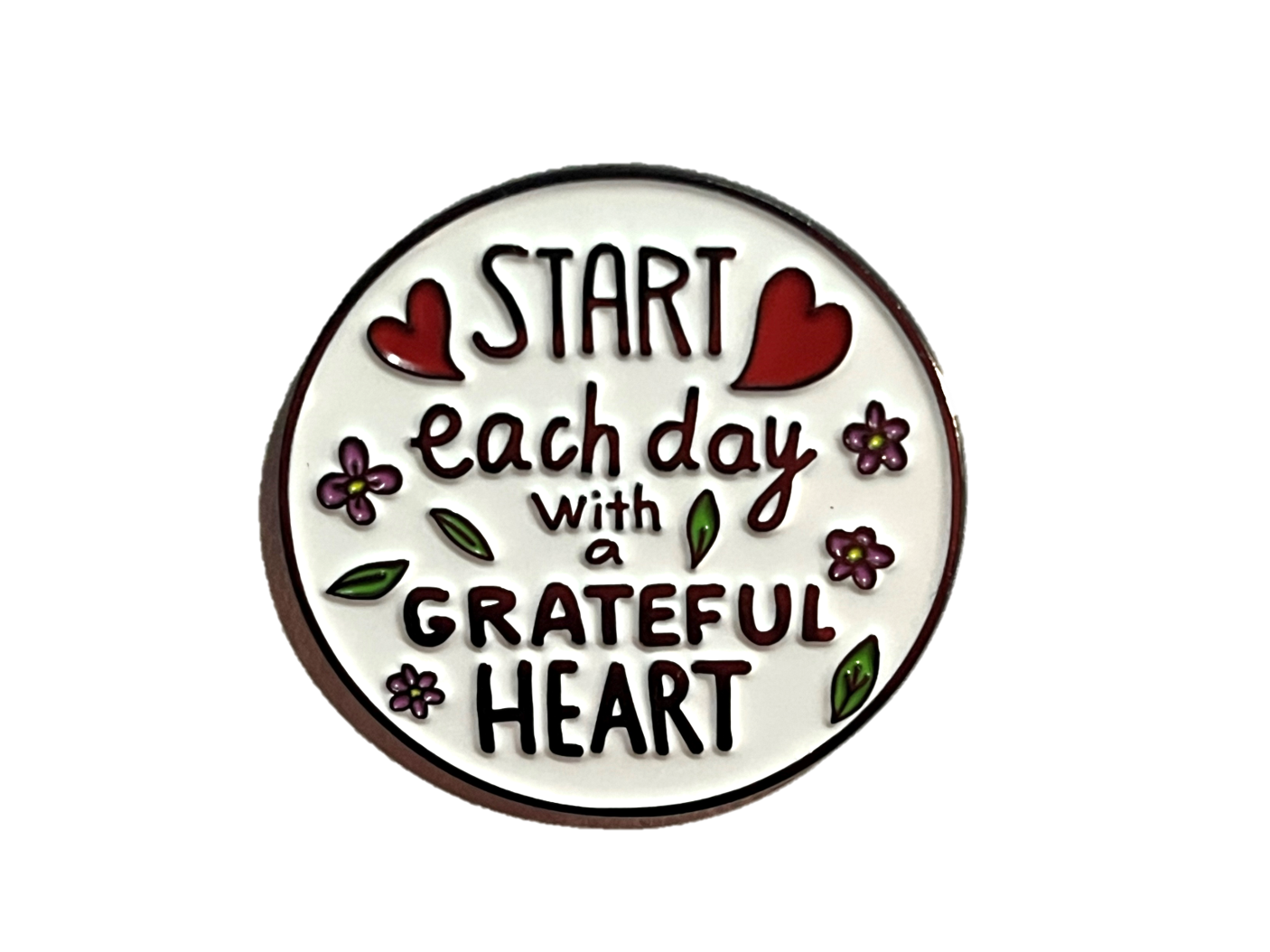 Start each day with a grateful heart