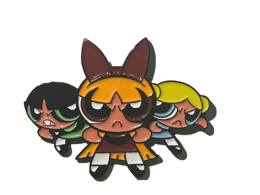 "Tanned" Powerpuff Girls