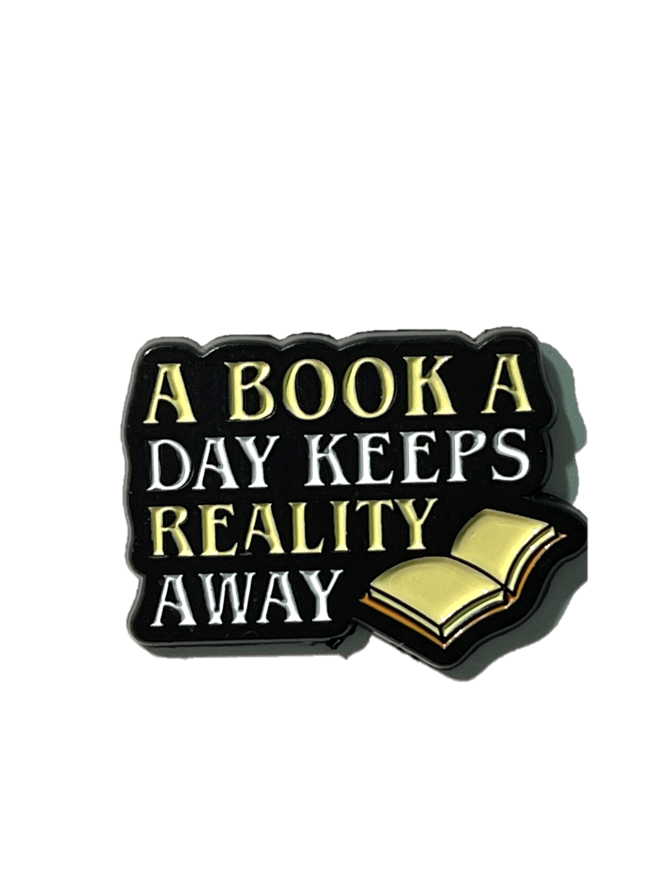 A book a day keeps reality away