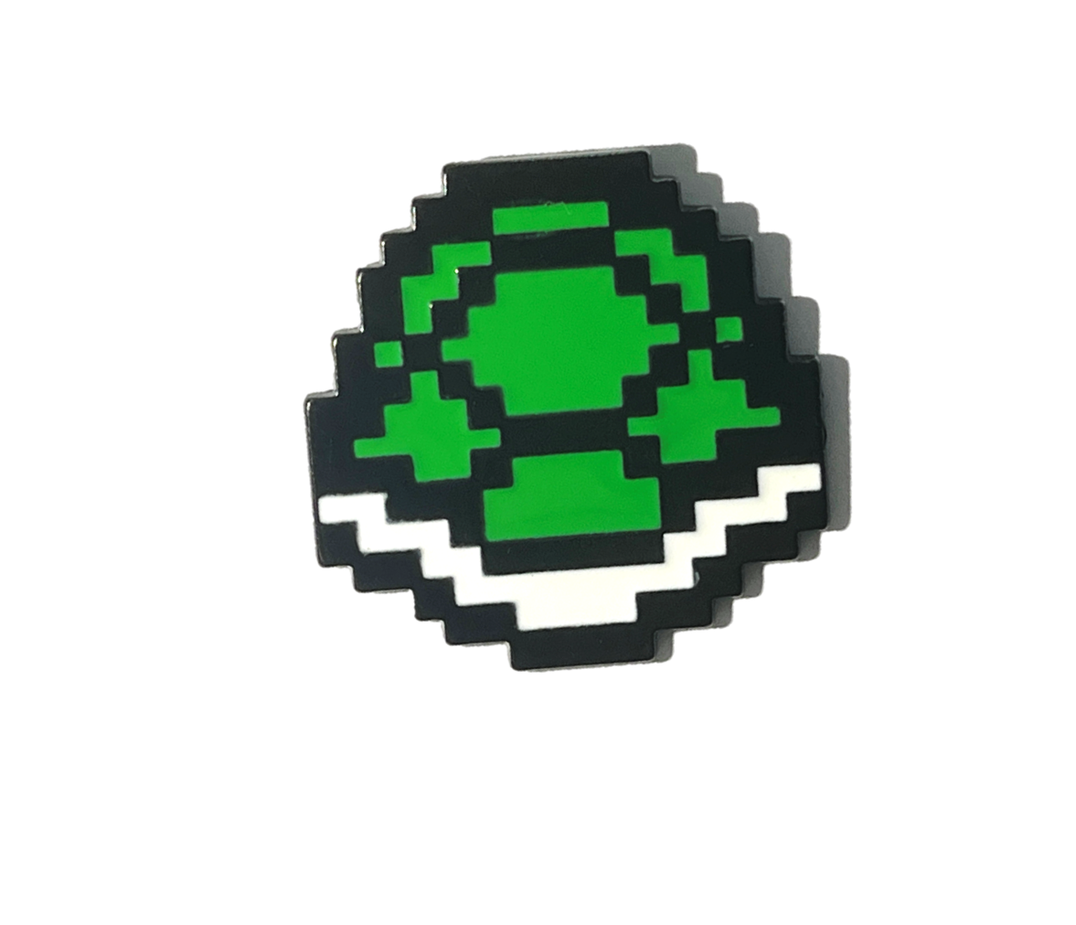 Caparazón verde pixeles- Mario Bros