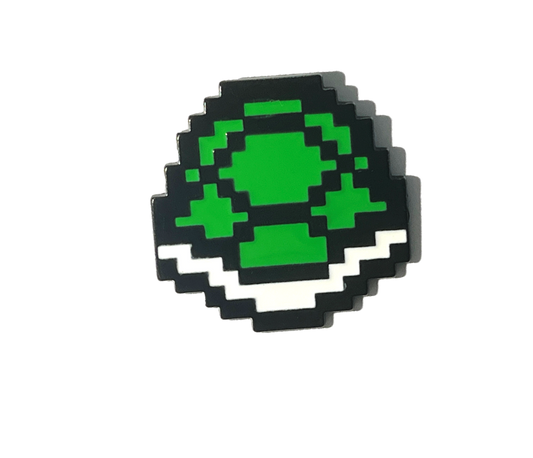 Caparazón verde pixeles- Mario Bros