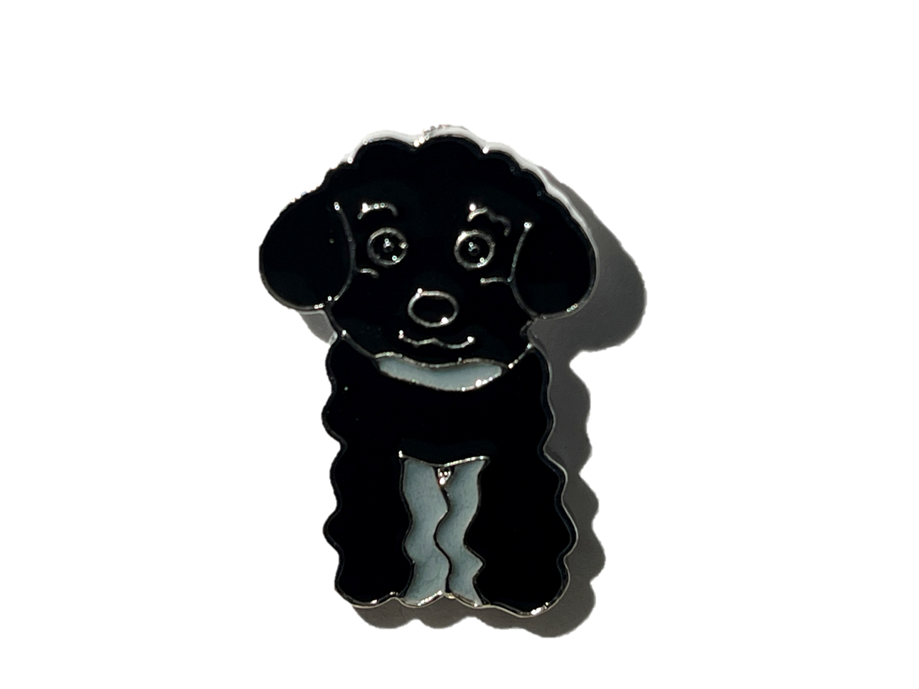 French Poodle Negro