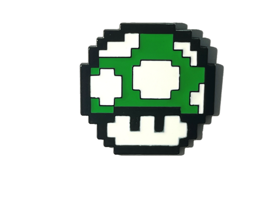 Hongo Verde Pixeles - Mario Bros