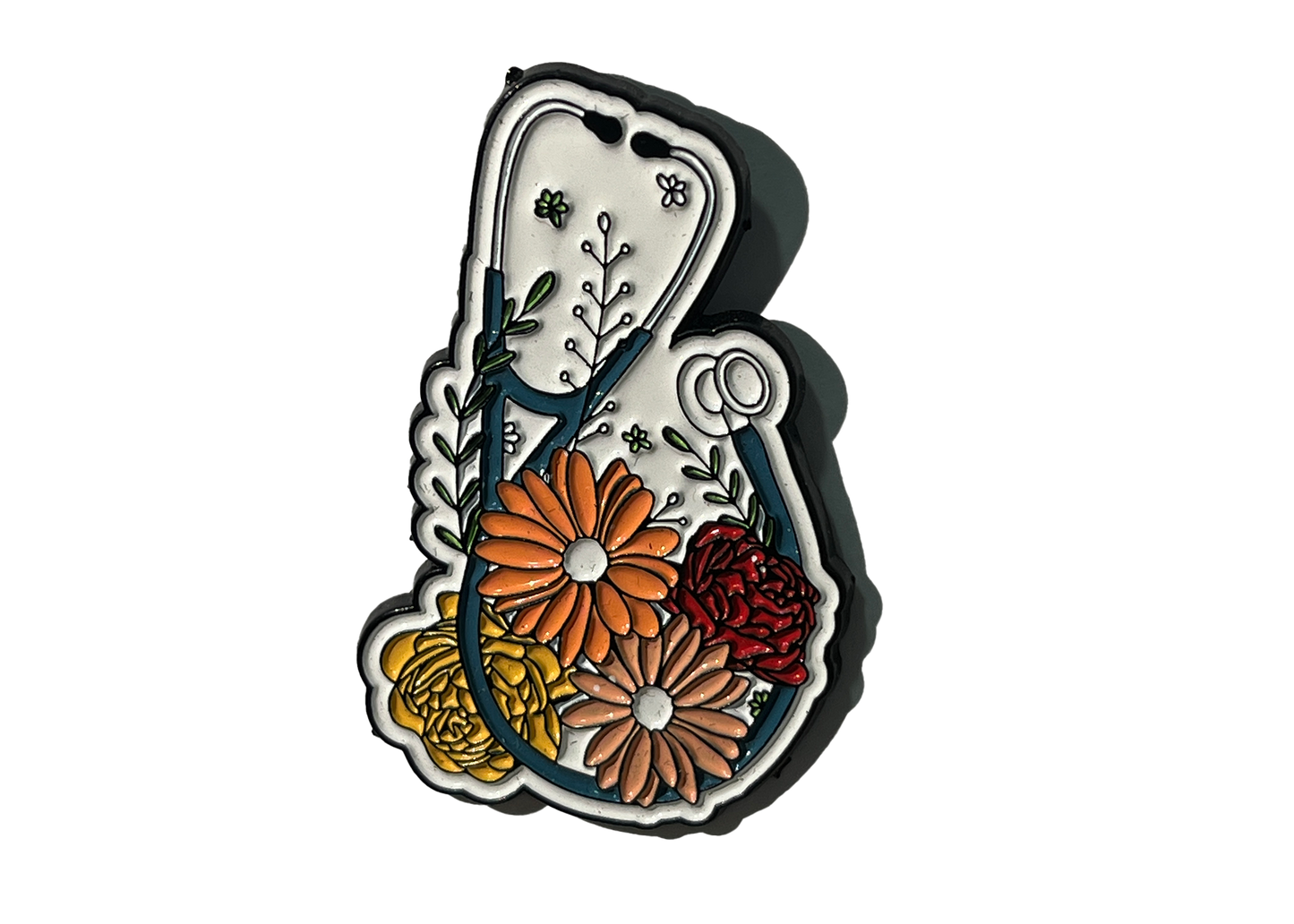 Estetoscopio & Flores