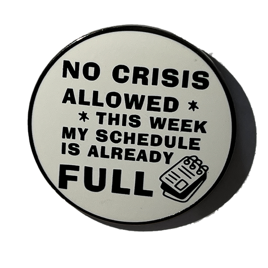 This week my schedule is already full