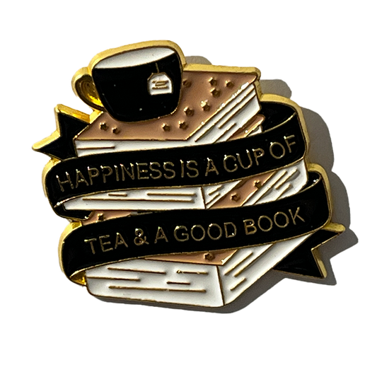 Happiness is a cup of tea & a good book