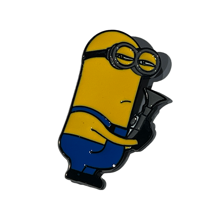 Kevin (Minion) con pistola de rayo láser