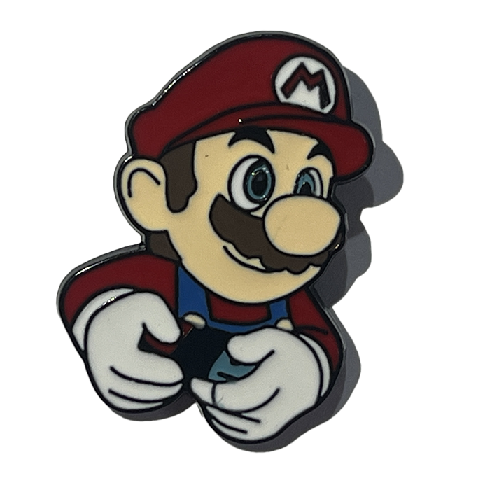 Mario Bros jugando videojuegos