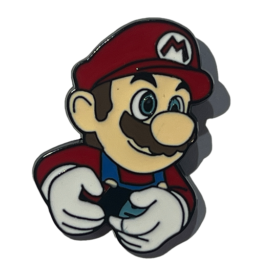 Mario Bros jugando videojuegos