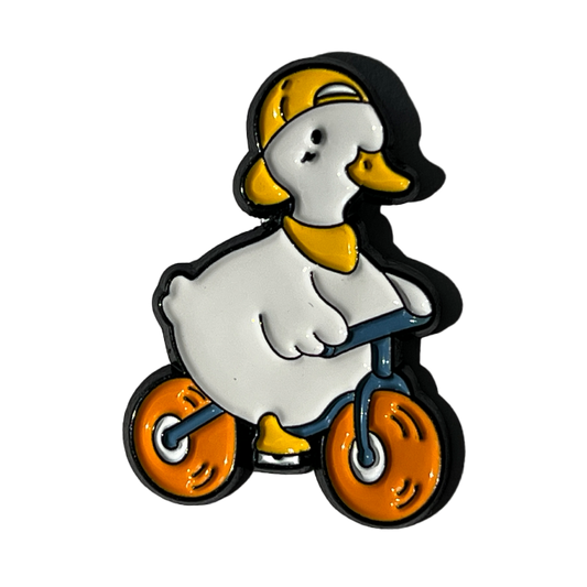 Patito en bicicleta