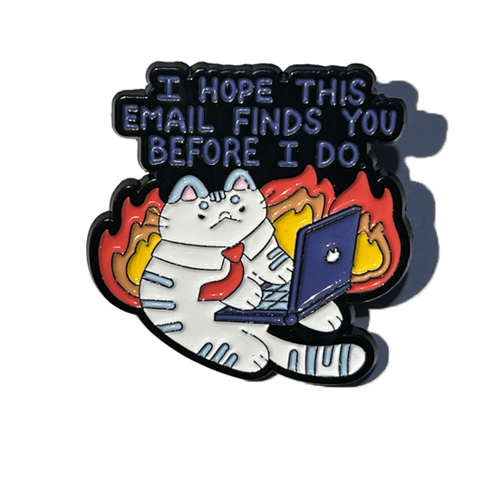 I hope this email finds you before I do