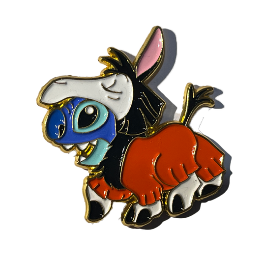 Stitch disfrazado de Kuzco