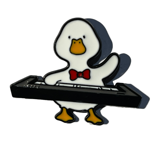 Patito en teclado