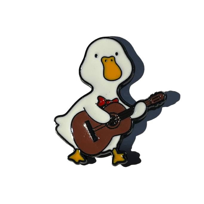 Patito con guitarra