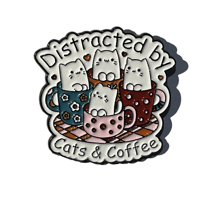 Distracted by cats & coffee