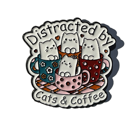 Distracted by cats & coffee