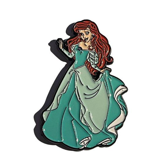 Ariel con vestido de princesa