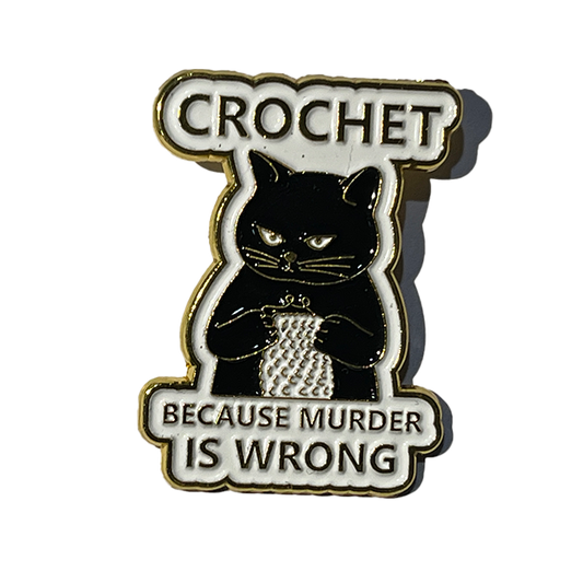 Crochet - Because murder is wrong