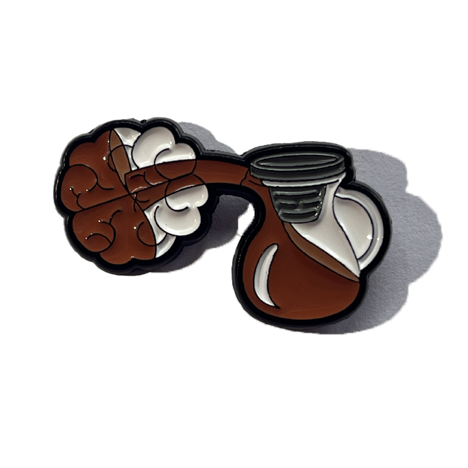 Filling the brain with coffee