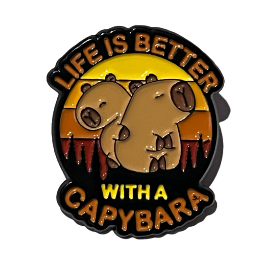 Life is better with a capybara