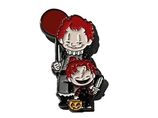 Pennywise & Chucky como caricatura