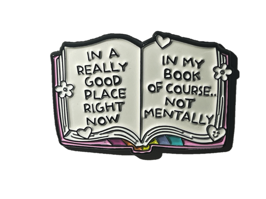 In a really good place right now, in my book of course...Not mentally!