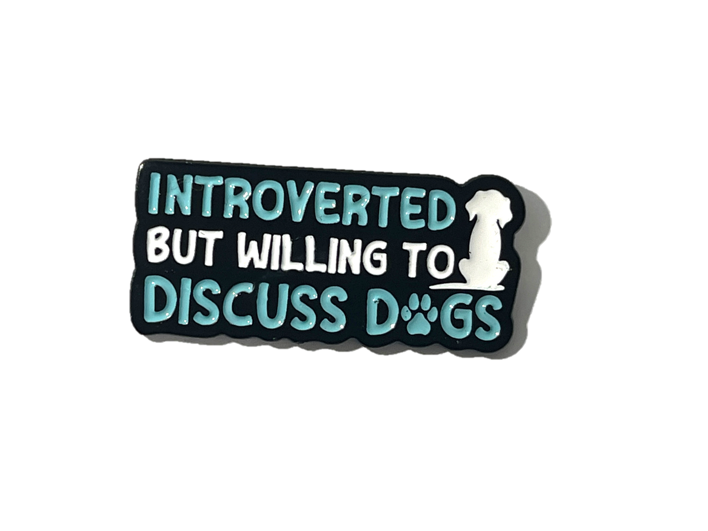 Introvert but willing to discuss dogs