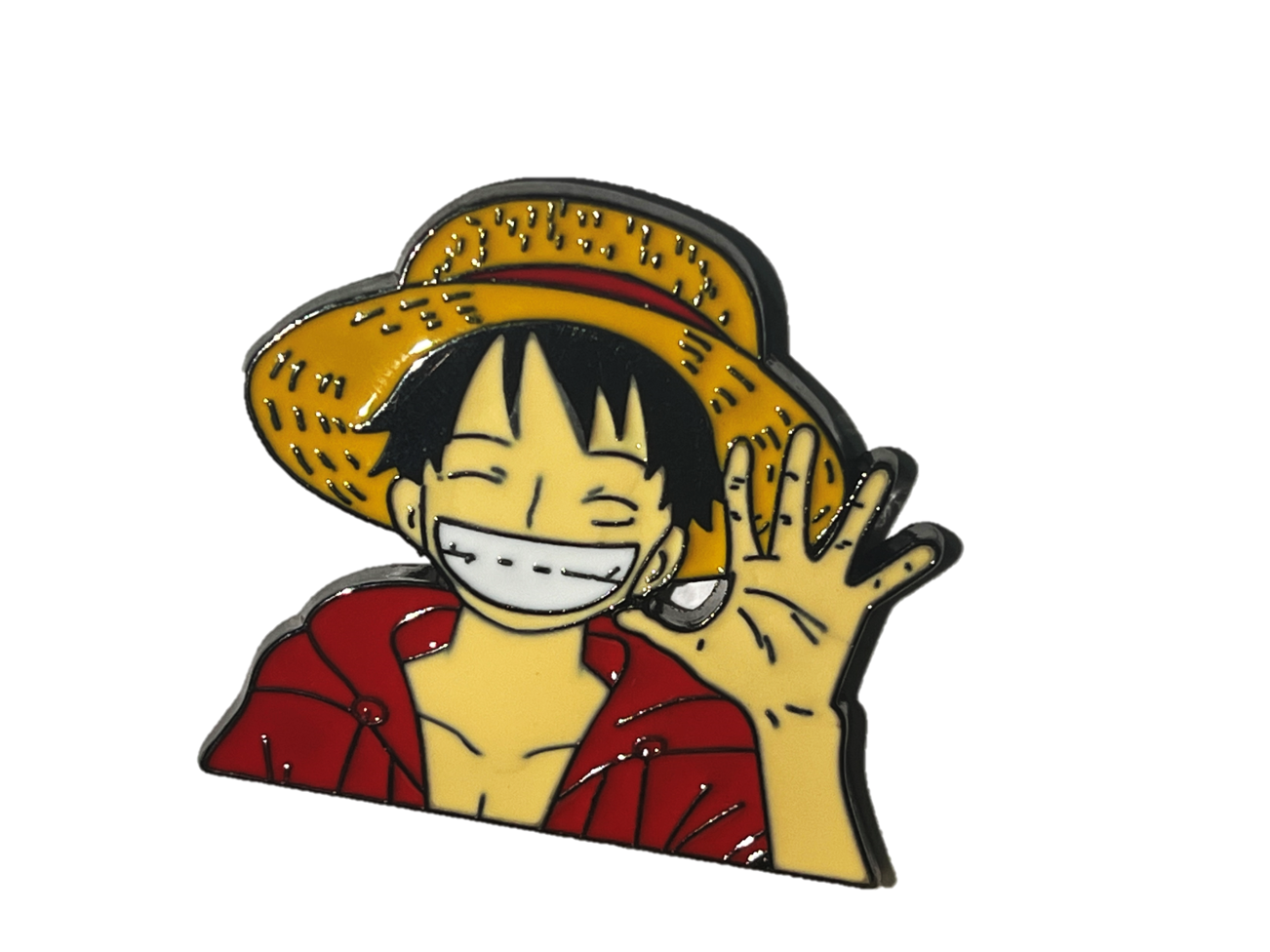 Luffy saludando