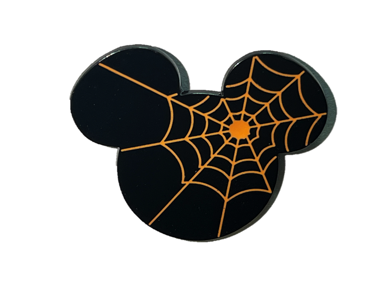 Logo de Mickey Mouse con telaraña