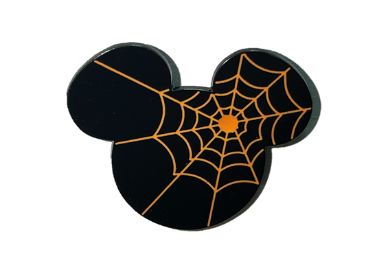 Logo de Mickey Mouse con telaraña