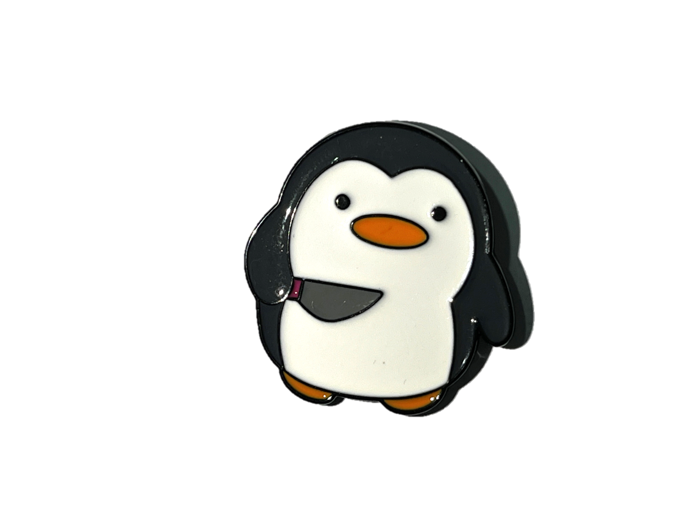 Pingüino con cuchillo