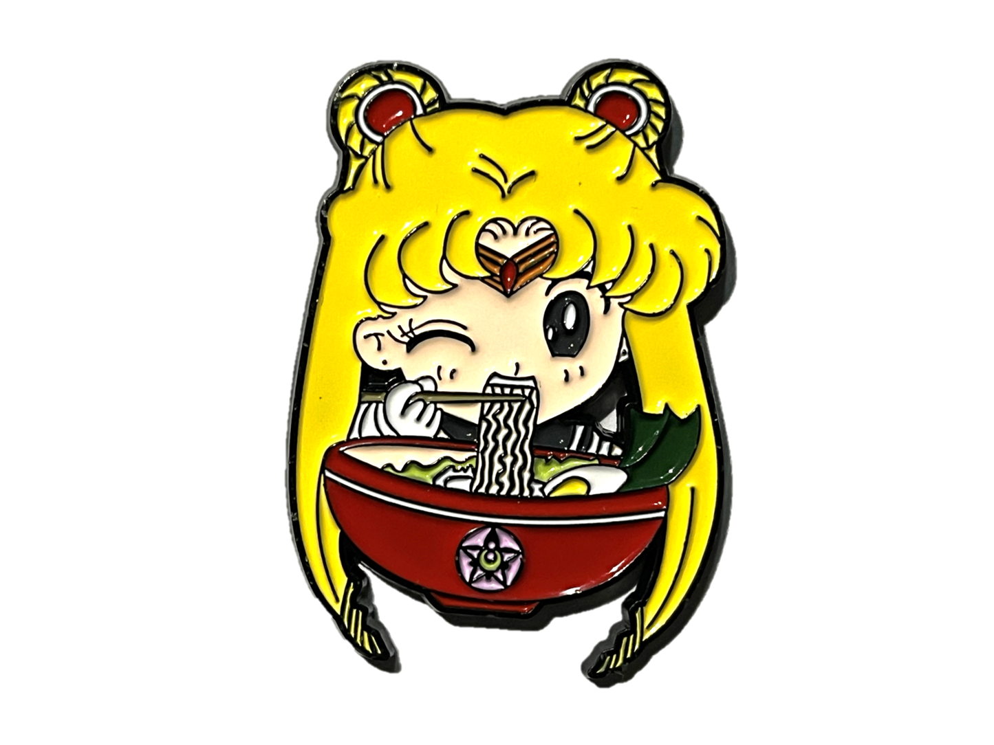 Sailor Moon eating noodles